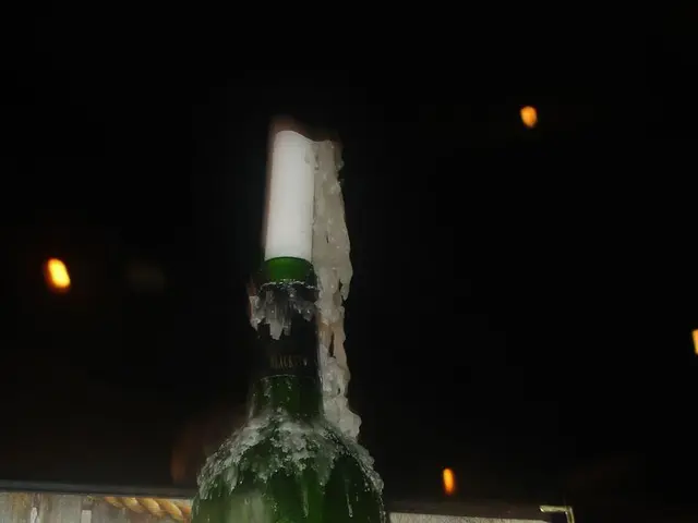 Here there is bottle and menu card.